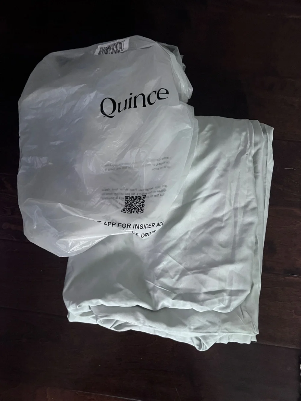 Bamboo Duvet Cover Full/Queen Eucalyptus Light Green (no shams)